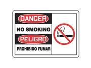 Danger No Smoking Sign Accuform Signs SBMSMK003MVS 7 Hx10 W