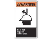 Warning Sign Accuform Signs MRPE304VS 10 Hx7 W