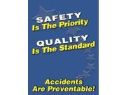 Safety Poster Accuform Signs PST104 24 Hx18 W