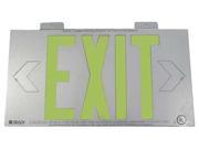 Exit Sign Brady 112653B 8 1 4 Hx15 W