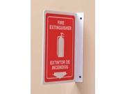 Fire Extinguisher Sign Accuform Signs SBPSP444 12 Hx9 W