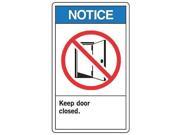 Notice Sign Accuform Signs MRBR800VP 10 Hx7 W