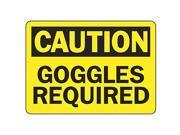 Caution Sign Accuform Signs MPPE423VP 10 Hx14 W