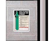 ACCUFORM SIGNS MCPG503VP Safety Sign Label 10 In. H 7 In. W