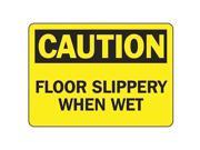 Caution Sign Accuform Signs MSTF610VS 10 Hx14 W