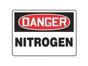 ACCUFORM SIGNS MCHL173VP Danger Sign 7 x 10In R and BK WHT PLSTC