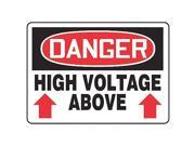 Danger Sign Accuform Signs MELC178VP 7 Hx10 W