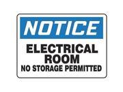 Notice Sign Accuform Signs MELC804VS 10 Hx14 W