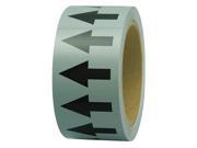 Black Gray Arrow Tape Incom Manufacturing PMA1571 W