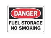 Danger No Smoking Sign Accuform Signs MCHL003VS 7 Hx10 W