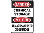 Danger Sign Accuform Signs MSCHO14XF 20 Hx14 W
