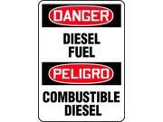 Danger Sign Accuform Signs SBMCHL226VS 10 Hx14 W