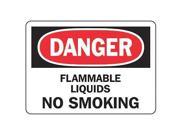 ACCUFORM SIGNS MCHL149VS Danger No Smoking Sign 7 x 10In ENG Text