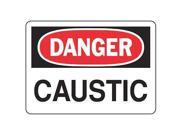 ACCUFORM SIGNS MCHL075VS Danger Sign 7 x 10In R and BK WHT ENG
