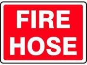 Fire Hose Sign Accuform Signs MFXG520VA 10 Hx14 W
