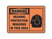 Warning Sign Accuform Signs MPPE322VP 10 Hx14 W