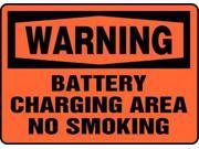 Warning No Smoking Sign Accuform Signs MELC307VS 7 Hx10 W