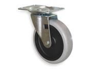 RUBBERMAID GRFG1011L20000 Swivel Caster 4 In. Use With 5M639 3LU59