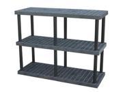 Bulk Storage Rack Black Structural Plastics S6624X3