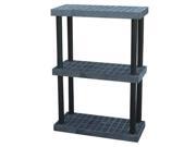 Bulk Storage Rack, Black ,Structural Plastics, S3616X3 Bulk Storage Rack, Black ,Structural Plastics, S3616X3
