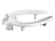 Centoco Lift Toilet Seat Elongated 18 5 8 Open Front White GRP3L500 001