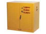 Flammable Liquid Safety Cabinet Yellow Condor 42X497