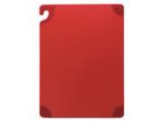 SAN JAMAR CBG152012RD Cutting Board 15x20 Red