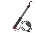 Lumapro LED Red Black Corded Hand Lamp 22FH94