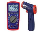 Digital Electrical Multimeter and Infrared Thermometer Westward 22XX27