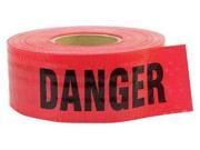 Red Barricade Tape Value Brand 16031