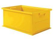 Solid Wall Stacking Container Yellow Ssi Schaefer 1462.191308YL1