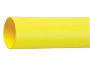 3M FP 301 2 PK5 Shrink Tubing 2 In ID Yellow 4 ft PK 5
