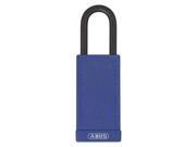 ABUS 74LB 40 KD BLUE Lockout Padlock Blue Key Different