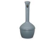 JUSTRITE 268501 Cigarette Receptacle Cool Gray SS 4 gal.