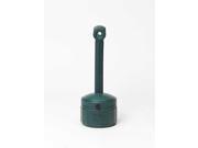 JUSTRITE 26806G Cigarette Receptacle Forest Green PE