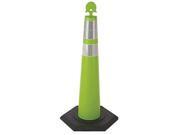 CORTINA 03 770 36L P Channelizer Cone 36 in. H Lime HDPE