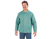 Steel Grip Flame Resistant Jacket Green Flame Resistant Cotton L WC 16750