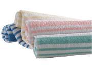 70 Pool Towel Blue White Stripe Martex T9887 Blue