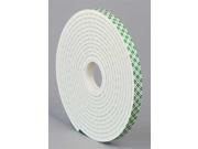 3M Preferred Converter 4004 Double Coated Tape 1 4In X 5 Yd. White