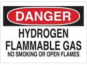 CONDOR Y4034404 Danger Sign Plastic Red and Black White