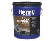 HENRY HE203071 Roll Roofing Adhesive Black Matte 5 gal.