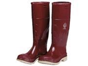 Size 10 Knee Boots Men s Brick Red Steel Toe Onguard