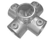 Four Socket Cross Structural Pipe Fitting 30LX37