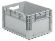 Solid Wall Stacking Container Gray Ssi Schaefer ELB4220.GY1