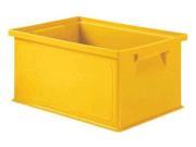 Solid Wall Stacking Container Yellow Ssi Schaefer 1463.130906YL1