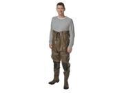 PROLINE 2012BOXED 10 Ins Chest Waders Mens 10 Brown Black PR