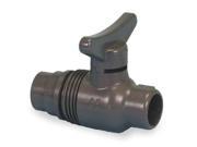 Gf Piping Systems PVC Ball Valve Inline 1 4 161324454