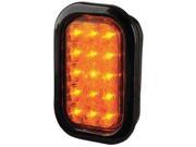 BUYERS PRODUCTS 5625215 Turn Park Light Amber Rectangl 5 3 10 In