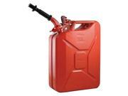 WAVIAN 2238C Gas Can 5 gal. Red Include Spout