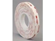 3M PREFERRED CONVERTER 4950 Double Sided VHB Tape 3 4Inx5 yd. White